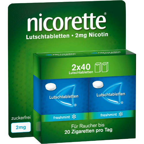 Nicorette freshmint 2 mg Lutschtabletten 